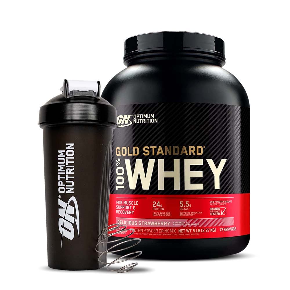 Optimum Nutrition Gold Standard + BLENDER BOTTLE